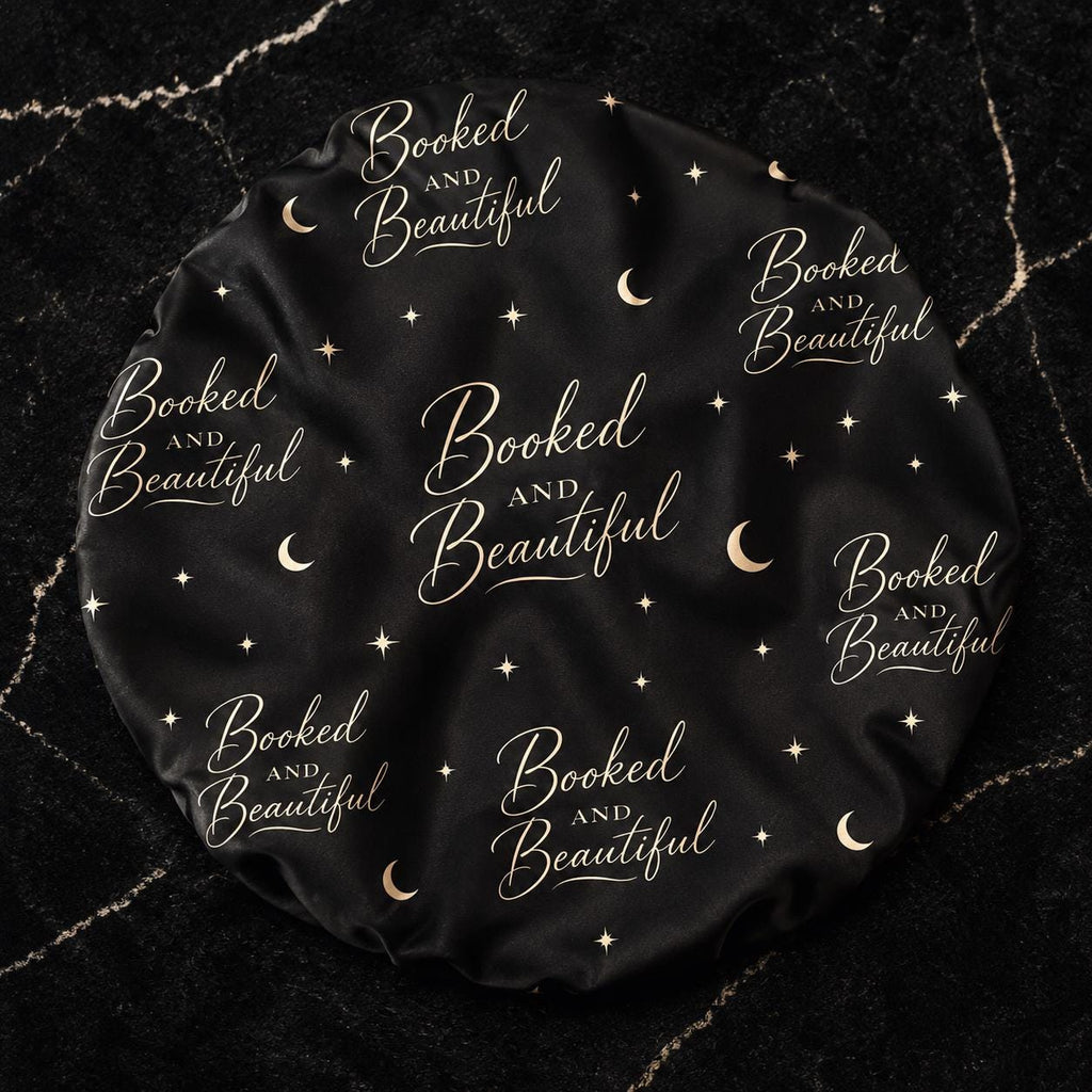 Bookish Satin Bonnet | Reader-Inspired Hair Bonnet – Choose Your Design