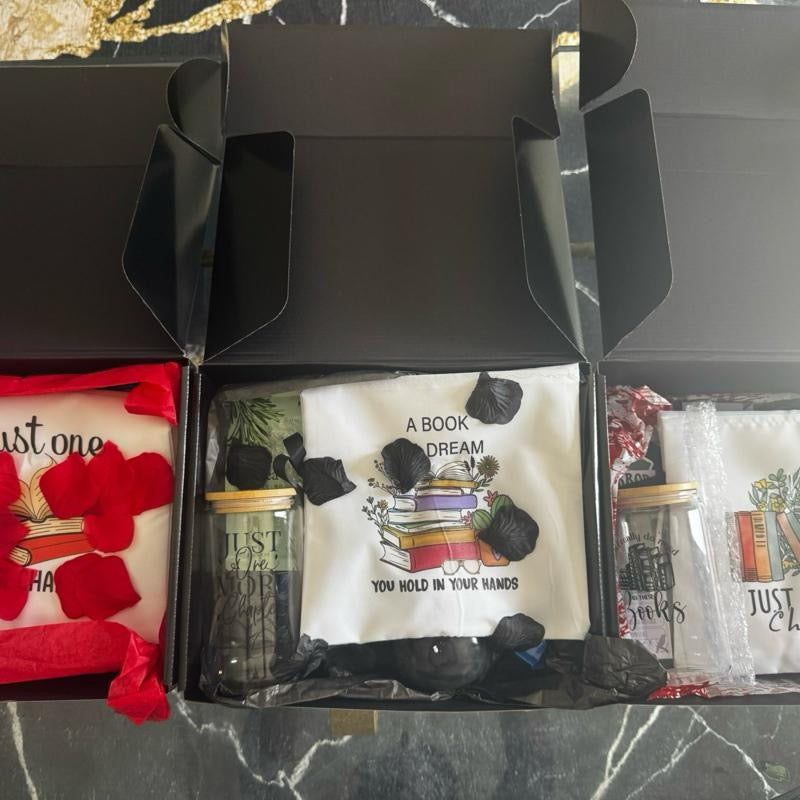 Deluxe Blind Date With a Book Box | Horror/Thriller, Spicy Romance or Dark Romance | Book Lover Gift Box