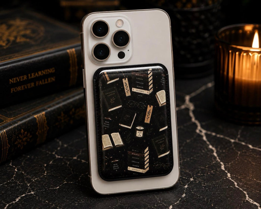 Booked & On the Go – MagSafe Reader Wallet - Magnetic Phone Wallet
