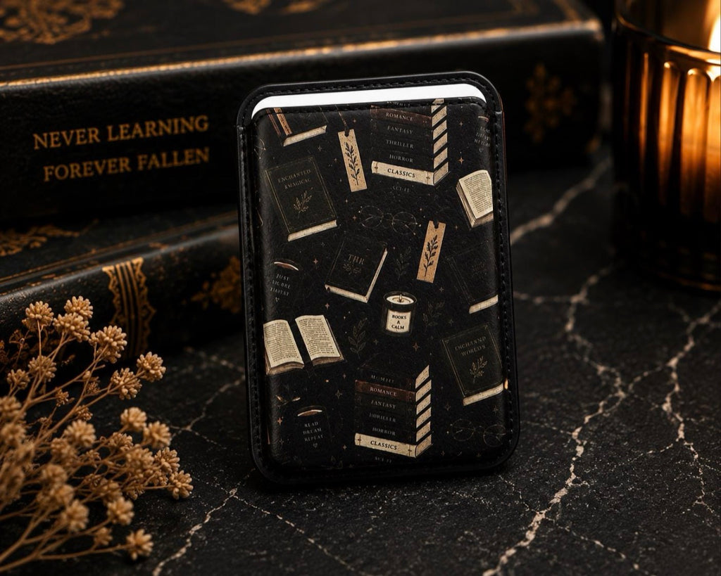 Booked & On the Go – MagSafe Reader Wallet - Magnetic Phone Wallet